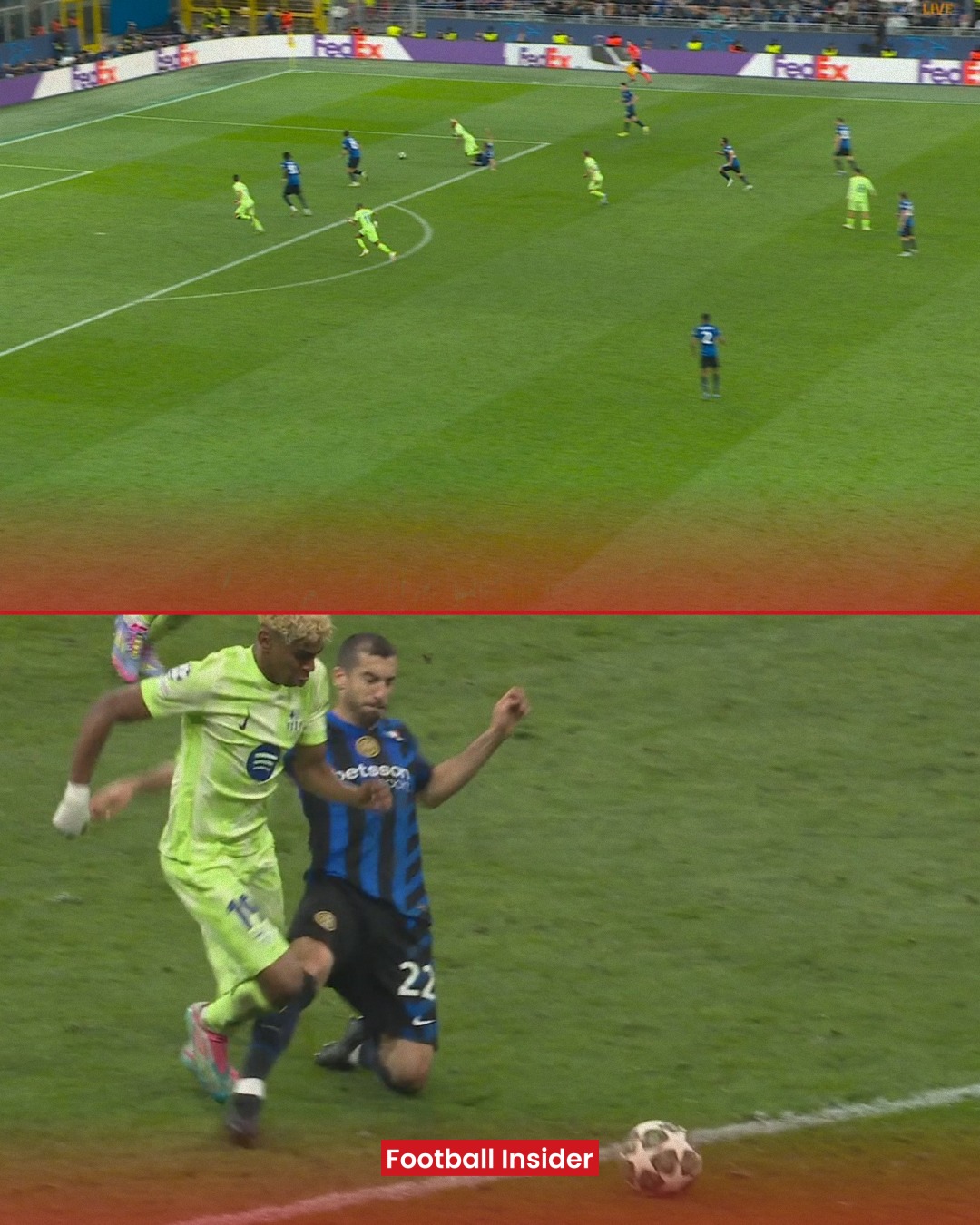 4 lần trọng t&agrave;i tranh c&atilde;i trong trận đấu giữa Inter v&agrave; Barcelona - Ảnh 1