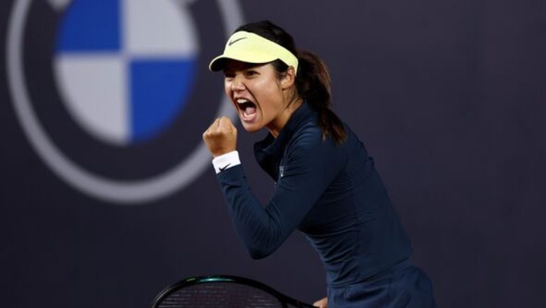 Emma Raducanu lần đầu tiên thắng trận ở Rome Masters - Ảnh 1