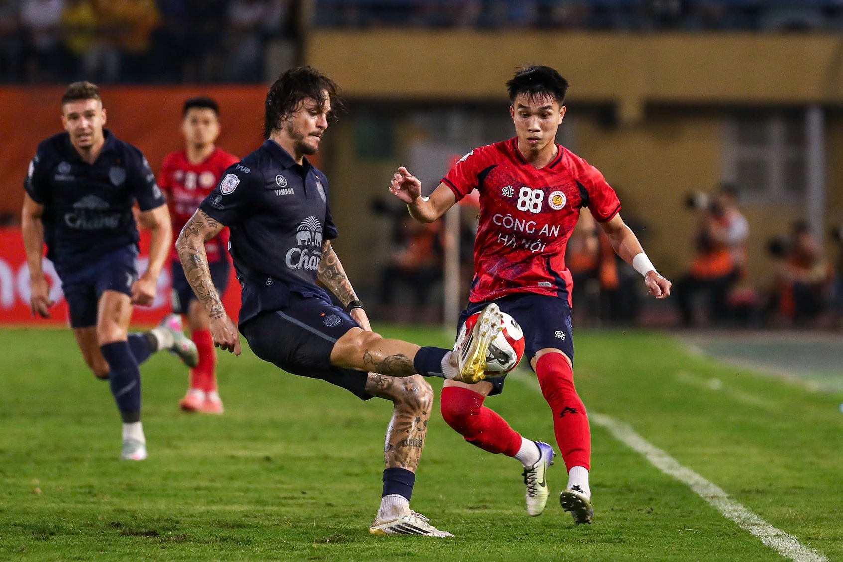 C&ocirc;ng an H&agrave; Nội h&ograve;a kịch t&iacute;nh trước Buriram ở chung kết c&uacute;p C1 Đ&ocirc;ng Nam &Aacute; - Ảnh 1