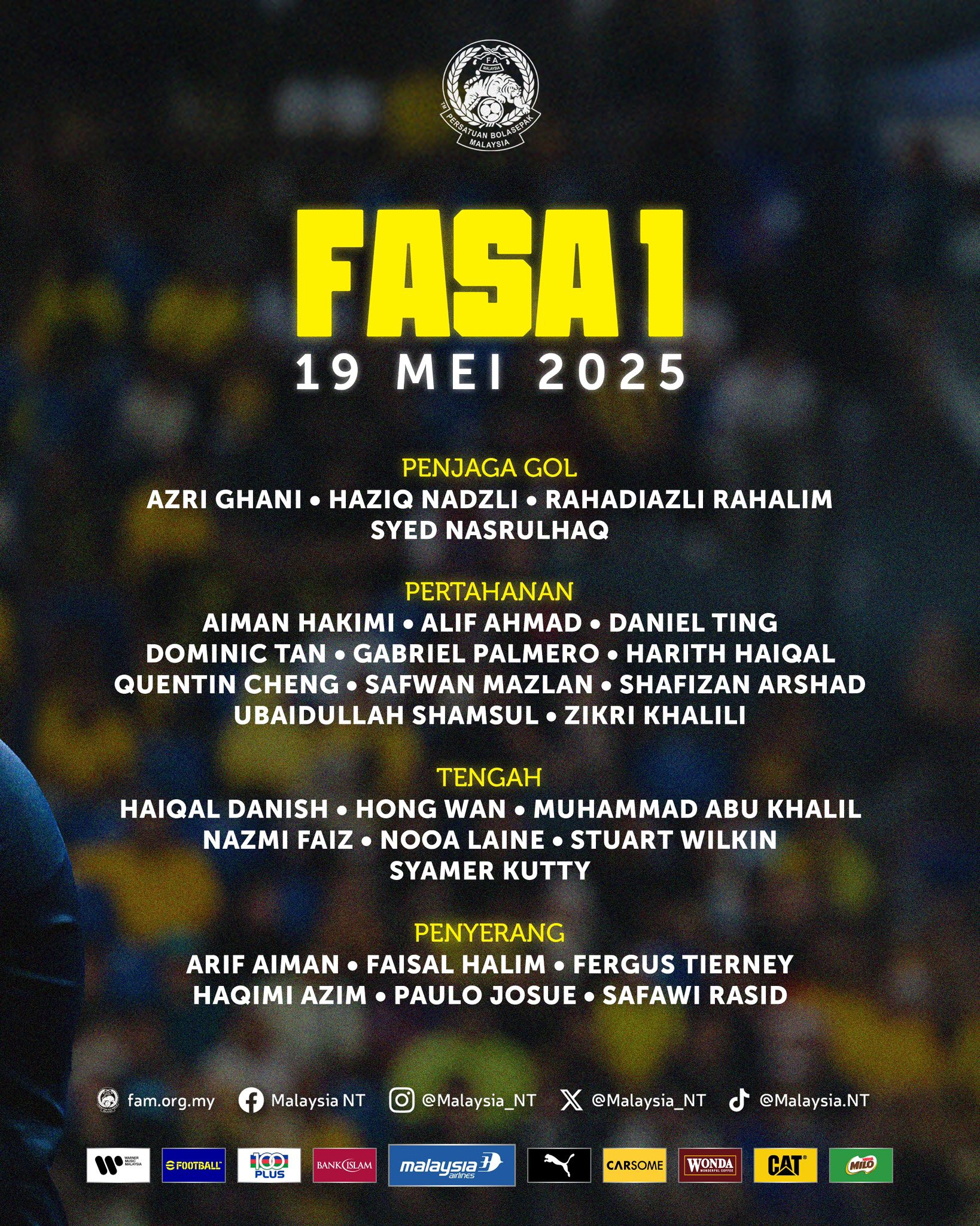 Malaysia c&ocirc;ng bố danh s&aacute;ch đối đầu gặp tuyển Việt Nam - Ảnh 1