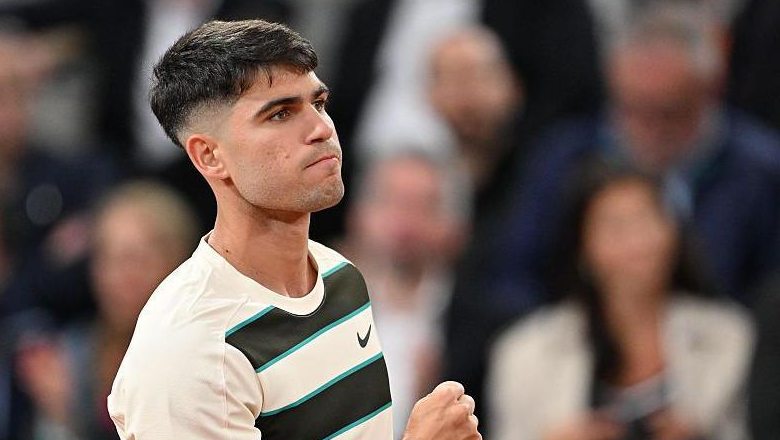 Alcaraz vào vòng 3 Roland Garros 2025 dù ‘sảy chân’ 1 set - Ảnh 1