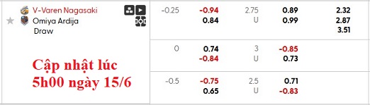 Nhận định, soi kèo V-Varen Nagasaki vs Omiya Ardija, 15h00 ngày 15/6: Cân bằng - Ảnh 5