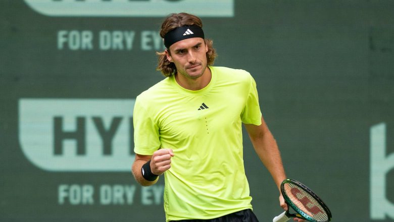 Medvedev và Tsitsipas cùng vào vòng 2 Halle Open 2025 - Ảnh 1