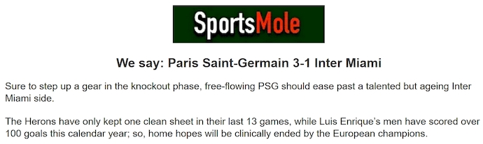 Chuy&ecirc;n gia Tony Ansell dự đo&aacute;n PSG vs Inter Miami, 23h00 ng&agrave;y 29/6 - Ảnh 1