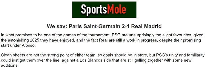 Chuyên gia Tony Ansell dự đoán PSG vs Real Madrid, 2h00 ngày 10/7 - Ảnh 1