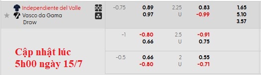 Nhận định, soi kèo Independiente Del Valle vs Vasco da Gama, 7h30 ngày 16/7: Lợi thế sân nhà - Ảnh 3