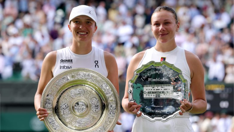 Swiatek trở lại top 3 thế giới sau chức vô địch Wimbledon, Anisimova lọt top 10 - Ảnh 1