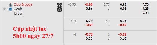 Nhận định, soi kèo Club Brugge vs Genk, 23h30 ngày 27/7: Khởi đầu tốt của chủ nhà - Ảnh 5