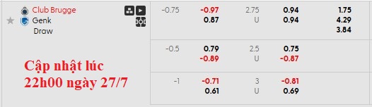 Nhận định, soi kèo Club Brugge vs Genk, 23h30 ngày 27/7: Khởi đầu tốt của chủ nhà - Ảnh 6