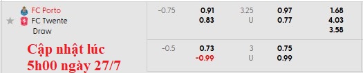 Nhận định, soi kèo Porto vs Twente, 0h00 ngày 28/7: Cởi mở - Ảnh 3