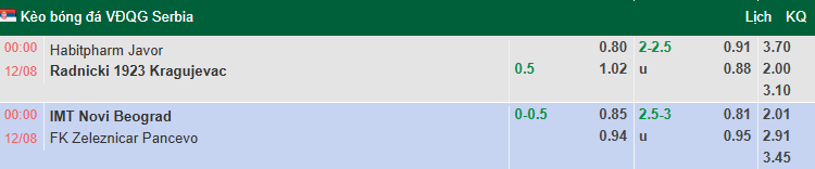 Nhận định, soi kèo Javor Ivanjica vs Radnicki 1923, 0h00 ngày 12/8: Tận dụng lợi thế - Ảnh 1