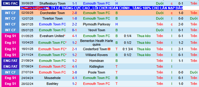 Nhận định, soi kèo Exmouth vs Shaftesbury - Ảnh 1