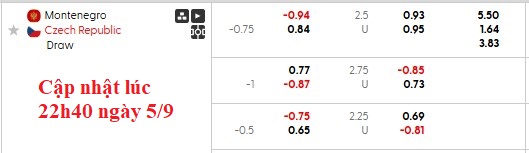 Nhận định, soi kèo Montenegro vs CH Séc, 1h45 ngày 6/9: Cái dớp với chủ nhà - Ảnh 6