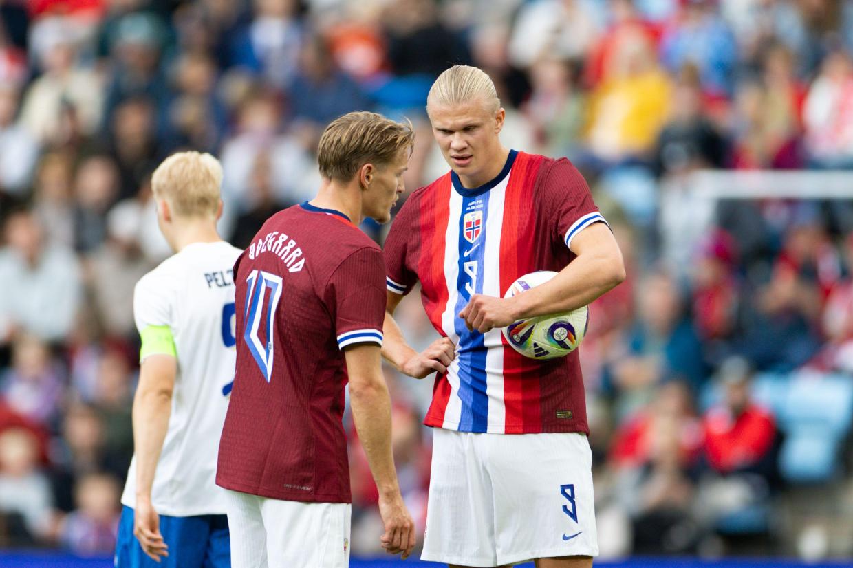 Erling Haaland kh&acirc;u ba mũi sau tai nạn hy hữu với xe bus - Ảnh 1