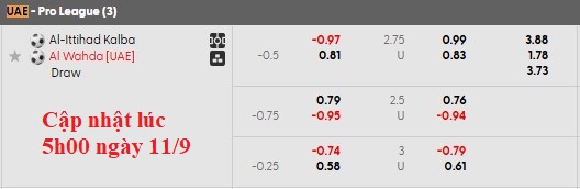 Nhận định, soi kèo Ittihad Kalba vs Al Wahda, 20h40 ngày 11/9: Khách khải hoàn - Ảnh 5