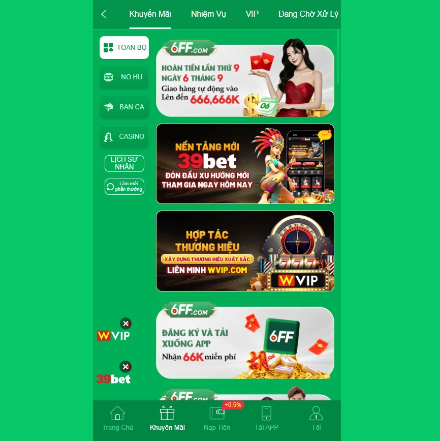 Đ&aacute;nh gi&aacute; chi tiết nh&agrave; c&aacute;i 6FF: Nền tảng c&aacute; cược trực tuyến đẳng cấp nhất th&aacute;ng 9/2025 - Ảnh 3