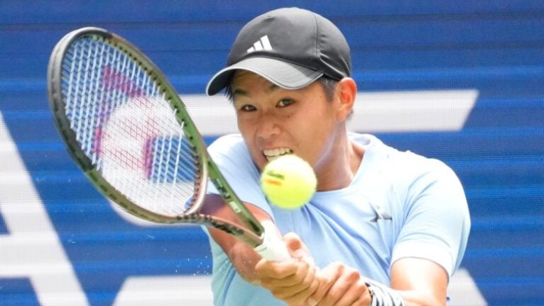 Learner Tien ngược dòng vào vòng 2 Hangzhou Open 2025 - Ảnh 1