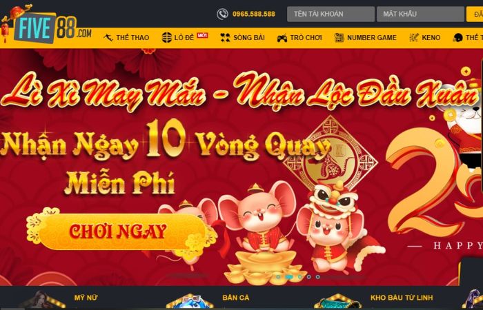 Five 88 - Đ&aacute;nh gi&aacute; nh&agrave; c&aacute;i c&aacute; cược uy t&iacute;n h&agrave;ng đầu ch&acirc;u &Aacute; - Ảnh 5