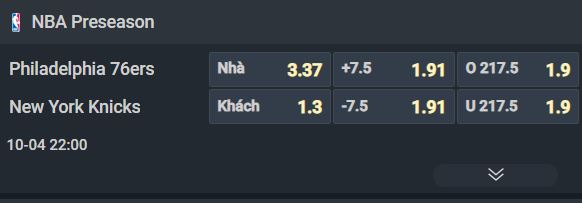 Nhận định b&oacute;ng rổ Philadelphia 76ers vs New York Knicks, 22h00 ng&agrave;y 4/10: Hơn nhau ở chiều s&acirc;u đội h&igrave;nh - Ảnh 1