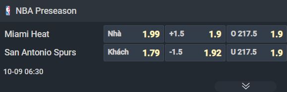 Nhận định b&oacute;ng rổ Miami Heat vs San Antonio Spurs, 06h30 ng&agrave;y 9/10: Sự yếu k&eacute;m của đội b&eacute;t bảng - Ảnh 1