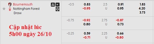 Nhận định, soi kèo Bournemouth vs Nottingham, 21h00 ngày 26/10: Gõ cửa lịch sử - Ảnh 5