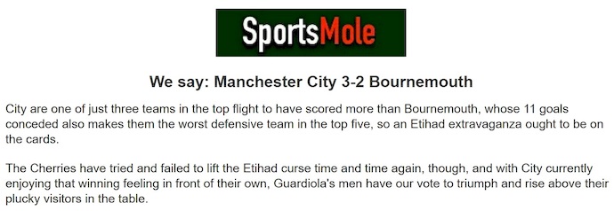 Chuy&ecirc;n gia Tony Ansell dự đo&aacute;n Man City vs Bournemouth, 23h30 ng&agrave;y 2/11 - Ảnh 1