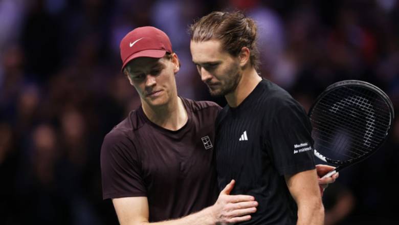 Sinner vùi dập Zverev với 1 ‘bagel’, vào chung kết Paris Masters - Ảnh 1