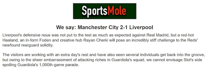 Chuy&ecirc;n gia Tony Ansell dự đo&aacute;n Man City vs Liverpool, 23h30 ng&agrave;y 9/11 - Ảnh 1