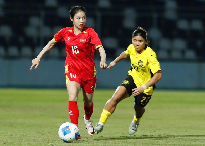 Tuyển nữ Việt Nam thắng huỷ diệt Malaysia trong ng&agrave;y ra qu&acirc;n SEA Games 33 - Ảnh 1