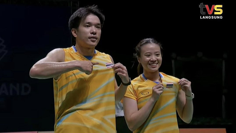 Th&aacute;i Lan sớm vượt chỉ ti&ecirc;u HCV cầu l&ocirc;ng SEA Games 33 - Ảnh 1