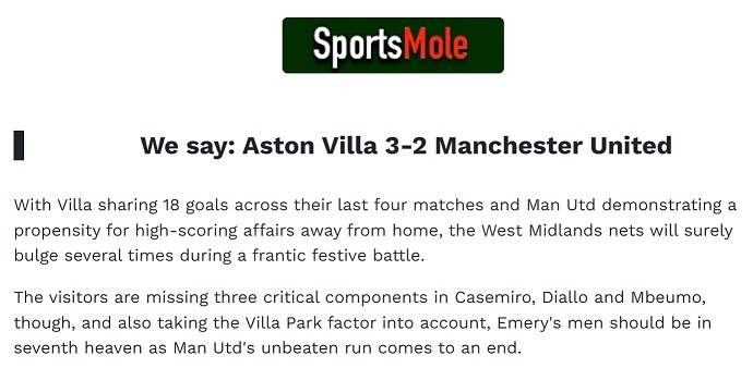 Chuyên gia Tony Ansell dự đoán Aston Villa vs MU, 23h30 ngày 21/12 - Ảnh 2