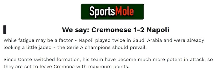 Chuyên gia Tony Ansell dự đoán Cremonese vs Napoli, 21h00 ngày 28/12 - Ảnh 1