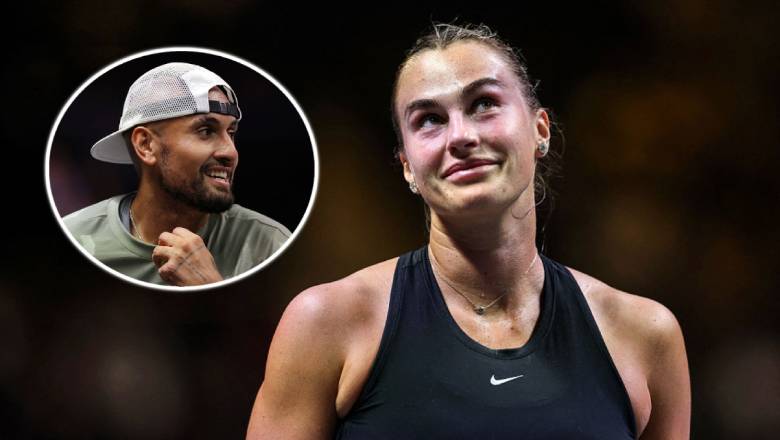 Trận đấu giữa Sabalenka và Kyrgios bị cổ động viên chỉ trích dữ dội - Ảnh 1