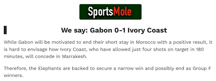 Chuy&ecirc;n gia Tony Ansell dự đo&aacute;n Gabon vs Bờ Biển Ng&agrave;, 2h00 ng&agrave;y 1/1 - Ảnh 2