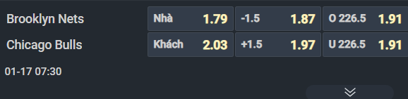 Nhận định b&oacute;ng rổ Brooklyn Nets vs Chicago Bulls, 07h30 ng&agrave;y 17/1: Thắng kẻ tệ nhất - Ảnh 1