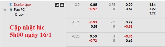 Nhận định, soi kèo Dunkerque vs Pau, 2h00 ngày 17/1: Giữ điểm ở lại - Ảnh 5