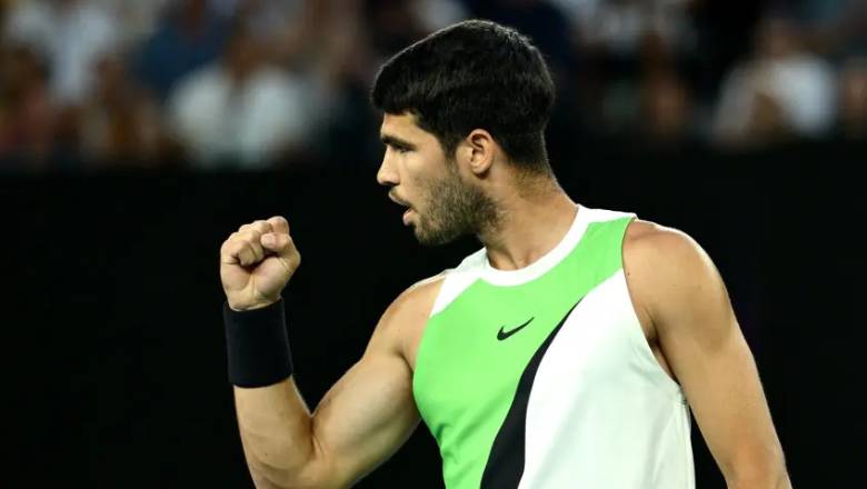 Alcaraz lần đầu vào bán kết Úc Mở rộng, tranh vé chung kết với Zverev - Ảnh 1