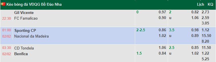 Nhận định, soi kèo Tondela vs Benfica, 3h30 ngày 2/2: Tiếp đà hưng phấn - Ảnh 1