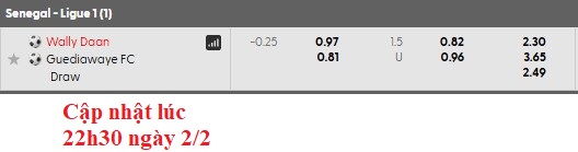 Nhận định, soi kèo Wally Daan vs Guediawaye, 0h00 ngày 3/2: Chủ nhà sáng cửa - Ảnh 5