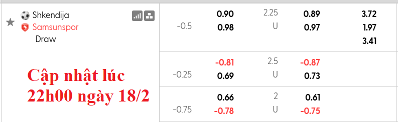Nhận định, soi kèo Shkendija vs Samsunspor, 3h00 ngày 20/2: Không dễ cho chiếu trên - Ảnh 3