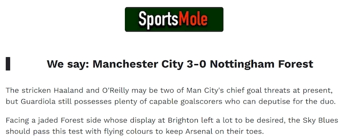 Chuyên gia Tony Ansell dự đoán Man City vs Nottingham, 2h30 ngày 5/3 - Ảnh 1