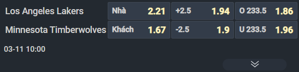 Nhận định b&oacute;ng rổ Los Angeles Lakers vs Minnesota Timberwolves, 10h00 ng&agrave;y 11/3: Kỳ ph&ugrave;ng địch thủ - Ảnh 1