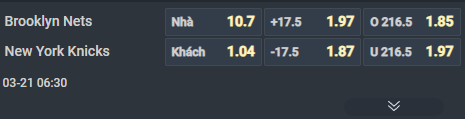 Nhận định b&oacute;ng rổ Brooklyn Nets vs New York Knicks, 06h30 ng&agrave;y 21/3: Trận cầu thủ tục - Ảnh 1