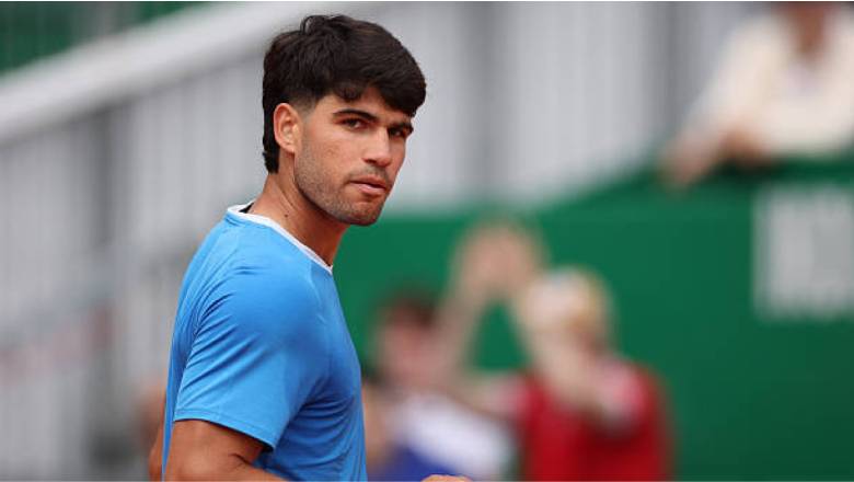 Alcaraz nhọc nhằn giành vé vào tứ kết Monte Carlo Masters 2026 - Ảnh 1