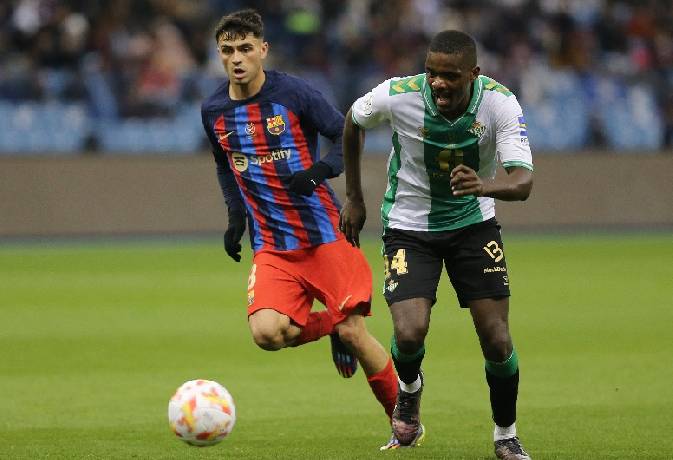 Soi kèo rung bàn thắng Betis vs Barcelona, 3h ngày 2/2