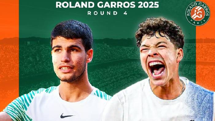 Nhận định tennis Alcaraz vs Shelton, Vòng 4 Roland Garros - 19h00 ngày 1/6