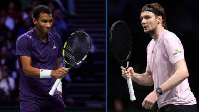 Link trực tiếp tennis Auger-Aliassime vs Bublik - Bán kết Paris Masters, 20h30 ngày 1/11