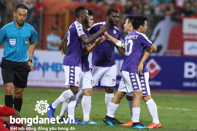 Kết quả Quảng Nam 1-1 H&agrave; Nội FC, - v&ograve;ng 1 V-League 2019