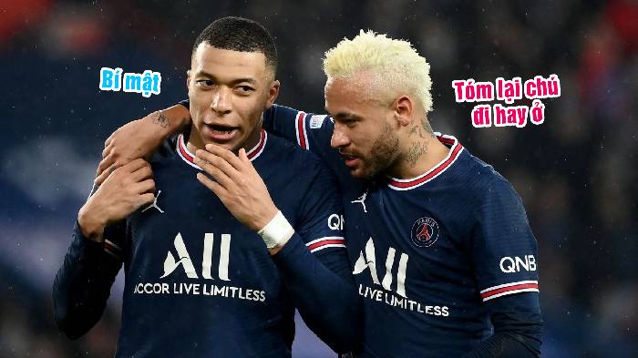Neymar thú nhận không biết chuyện Mbappe gia hạn với PSG