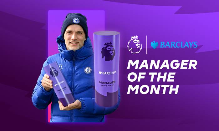 Thomas Tuchel giành giải HLV xuất sắc nhất Ngoại hạng Anh tháng 3/2021